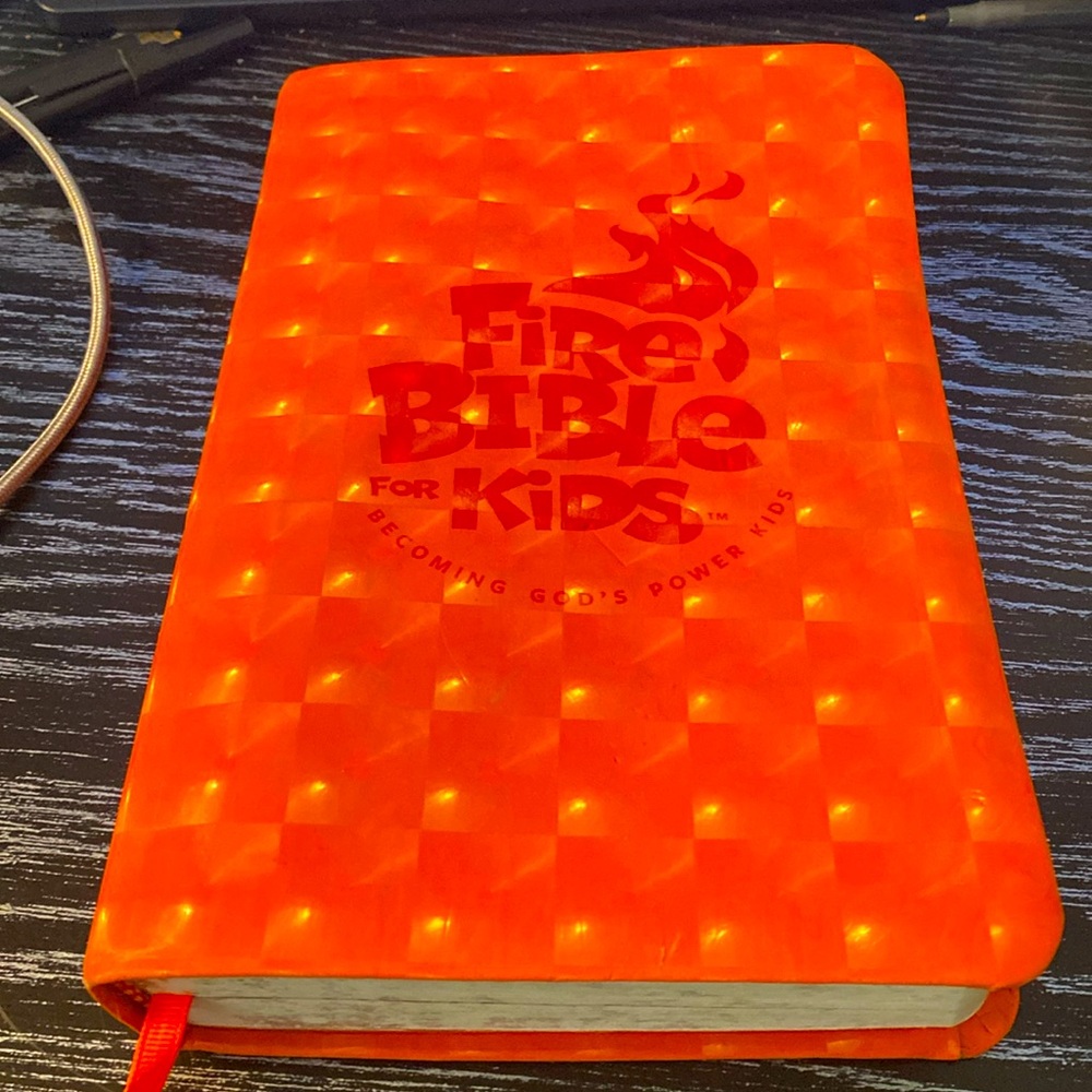 Fire Bible for Kids-NIV: Becoming God's Power Kids 2011 by Life